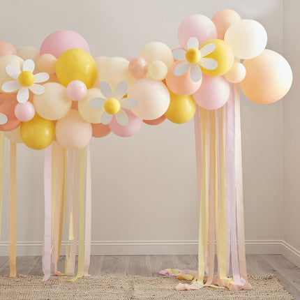 Ballonnenboog Pastel Bloemen van Ginger Ray koop je bij Partywinkel