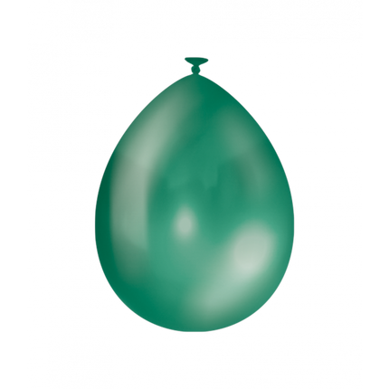 Grüne Ballons Metallic 30cm 50Stk
