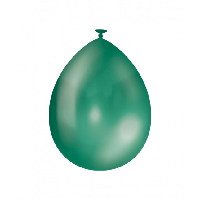 Grüne Ballons Metallic 30cm 50Stk