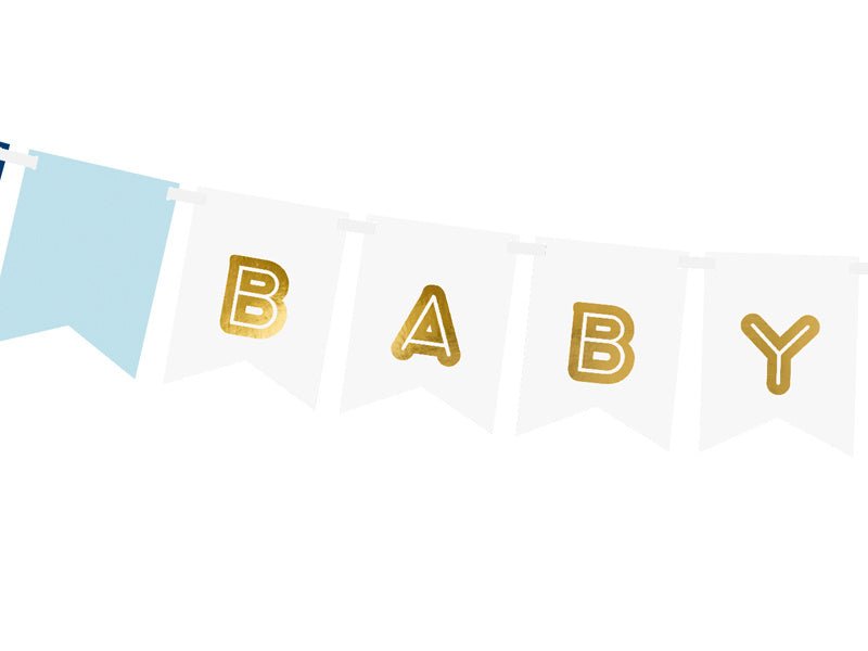 Banner Baby Boy 1,6m van Partydeco koop je bij Partywinkel