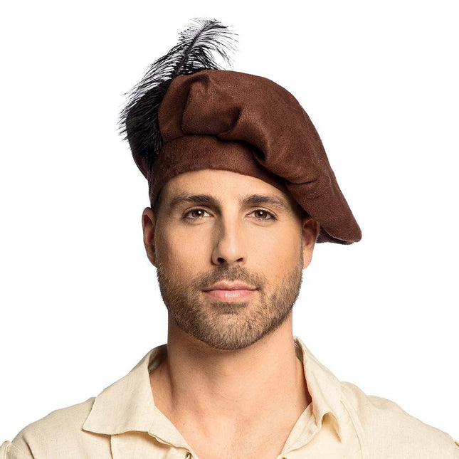 Baret Middeleeuwen van Boland koop je bij Partywinkel