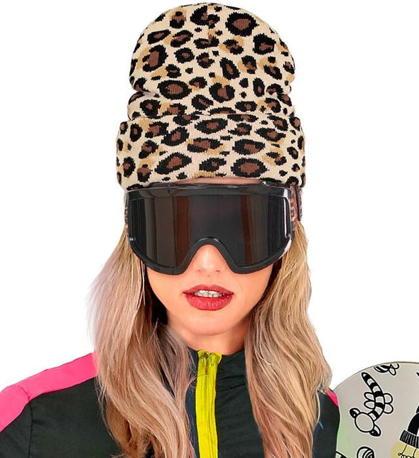 Beanie Luipaard Classic van Widmann koop je bij Partywinkel