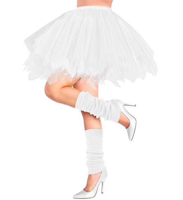 Beenwarmers Wit van Widmann koop je bij Partywinkel