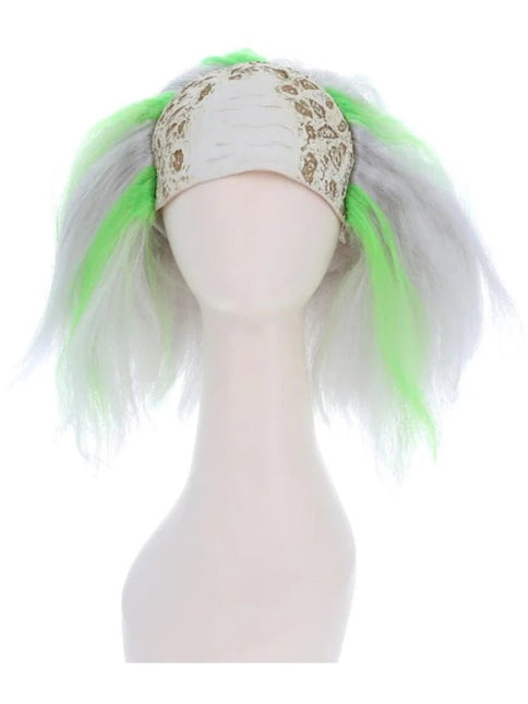 Beetlejuice Pruik met Latex Kale Kop van Smiffys koop je bij Partywinkel