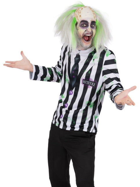 Beetlejuice Top voor Volwassenen van Smiffys koop je bij Partywinkel