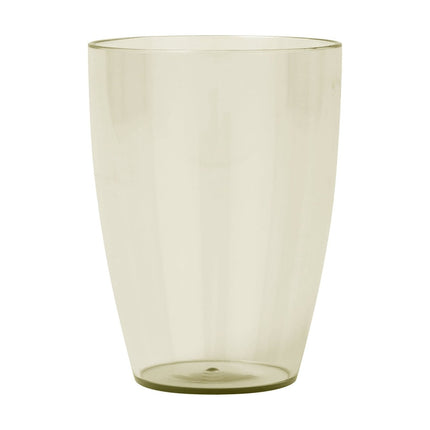 Beige Beker Plastic 400ml 2st van Procos koop je bij Partywinkel