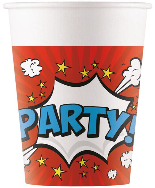 Bekers Party 8st van Procos koop je bij Partywinkel
