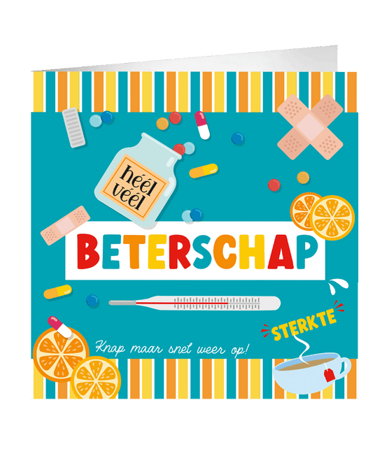 Beterschap Wenskaart 23cm - Partywinkel - 8716764245107
