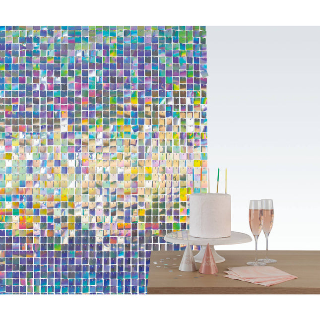 Shimmer Panel Iridescent 30x30cm /12
