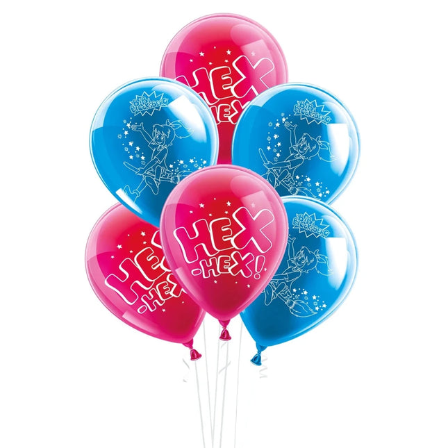 Bibi Blocksberg Ballonnen 25cm 10st van VDV Benefit koop je bij Partywinkel