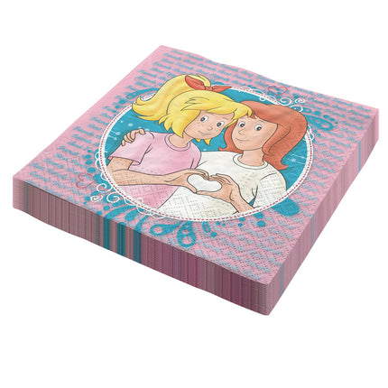 Bibi und Tina Servietten 33 cm, 20 Stück