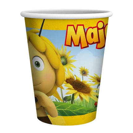 Maya De Bij Becher 250 ml, 8er-Pack