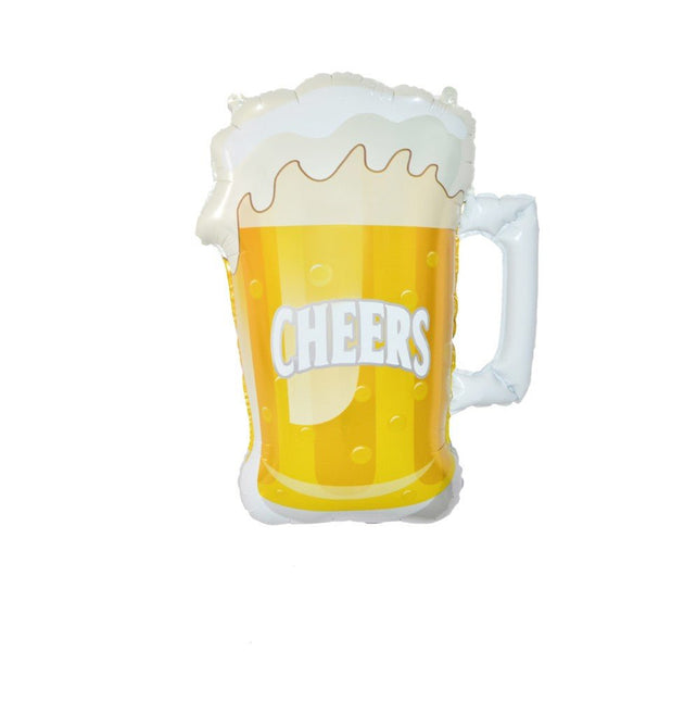 Bier Helium Ballon Cheers Leeg 77cm van WeFiesta koop je bij Partywinkel