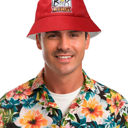 Bier Hoed Rood - Partywinkel - 8434077134689
