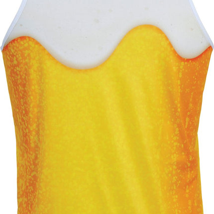 Bier Shirt Wit Goud van Fiestas Guirca koop je bij Partywinkel