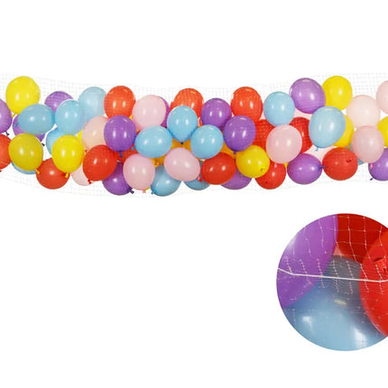 Weiße Ballons Valnet 1m