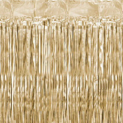 Gold Türvorhang Elegant 2m
