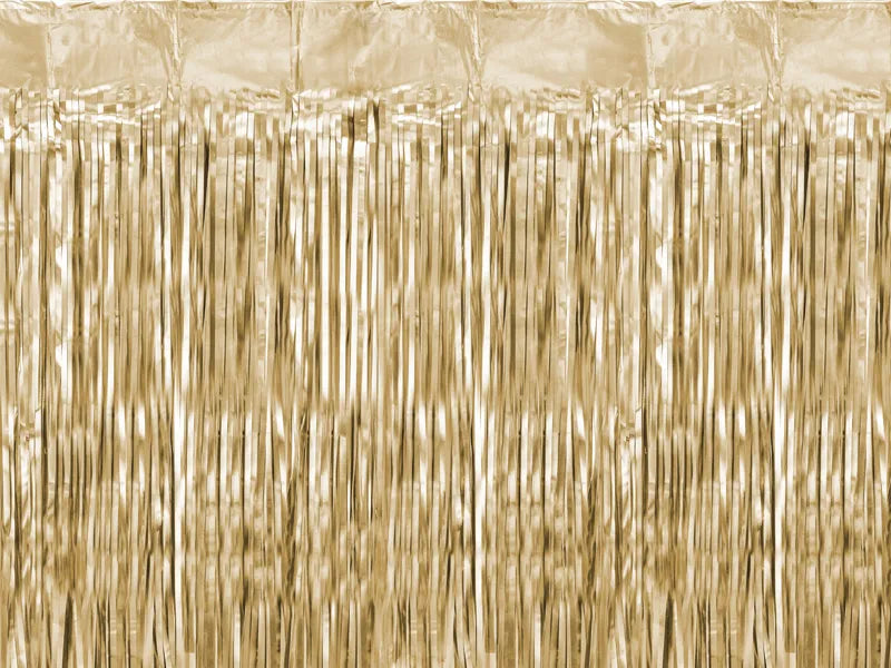 Gold Türvorhang Elegant 2m