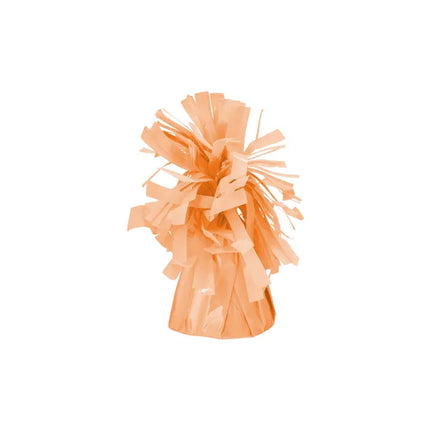 Orange Ballon Gewicht Pastell 7cm 4Stk