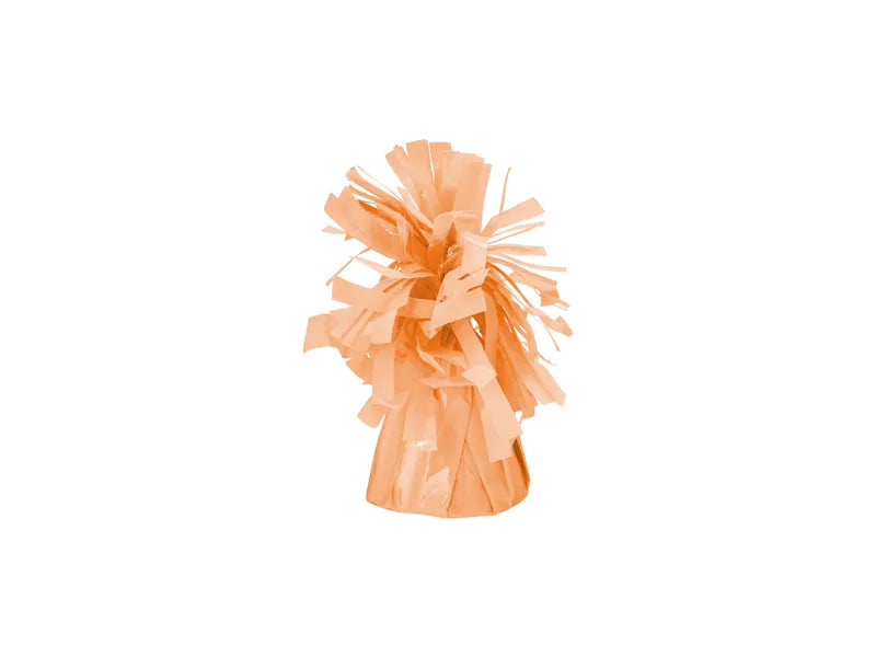 Orange Ballon Gewicht Pastell 7cm 4Stk