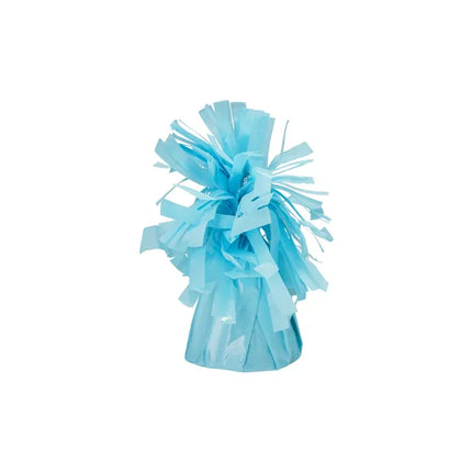 Hellblauer Ballon Gewicht 7cm 4Stk
