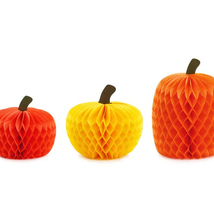 Kürbishonigwaben Orange 3 Stück
