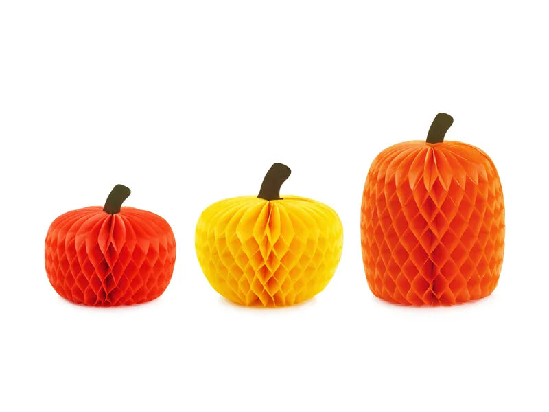Kürbishonigwaben Orange 3 Stück