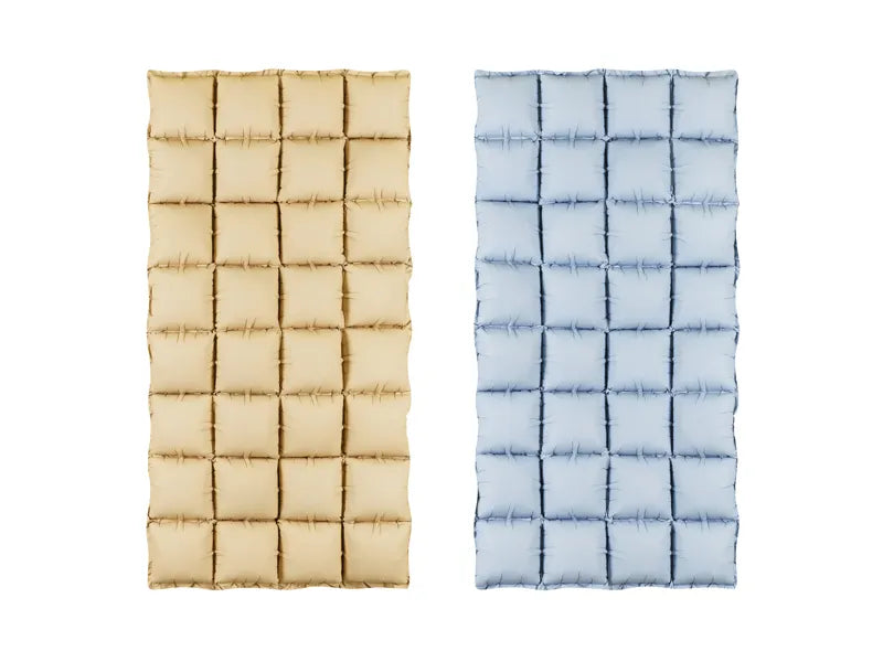 Blau Gelber Türvorhang 1.1m