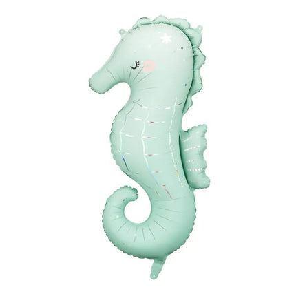 Seepferdchen Heliumballon leer 98cm