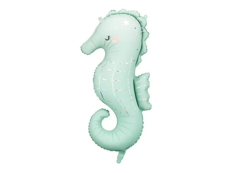 Seepferdchen Heliumballon leer 98cm