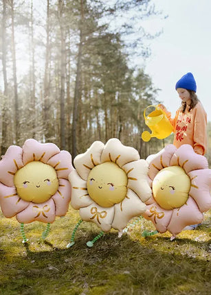 Blume Helium Ballon Rosa Leer 1.4m