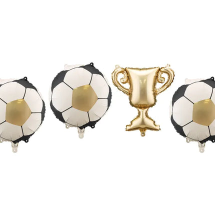 Fußball Ballons 33cm 4Stück
