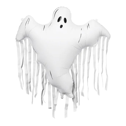 Halloween Helium Ballon Weißer Geist Leer 93cm