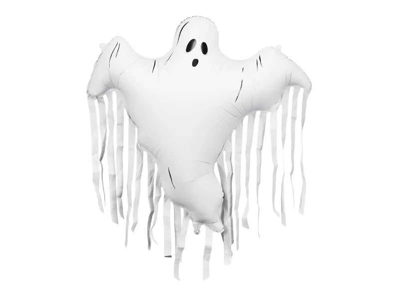 Halloween Helium Ballon Weißer Geist Leer 93cm