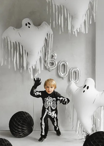 Halloween Helium Ballon Weißer Geist Leer 93cm