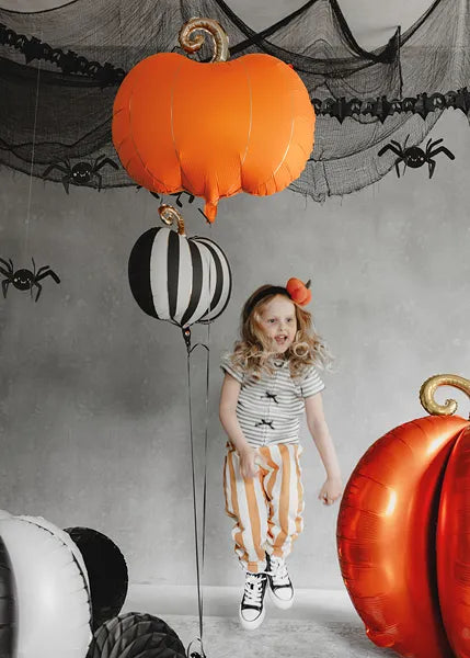 Kürbis Helium Ballon Orange Leer 62cm