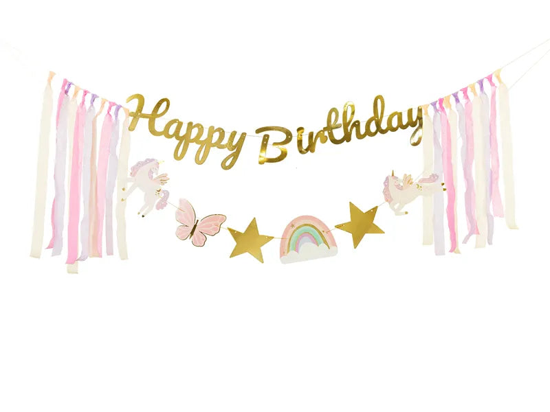 Happy Birthday Letterslinger Einhorn 2,3m