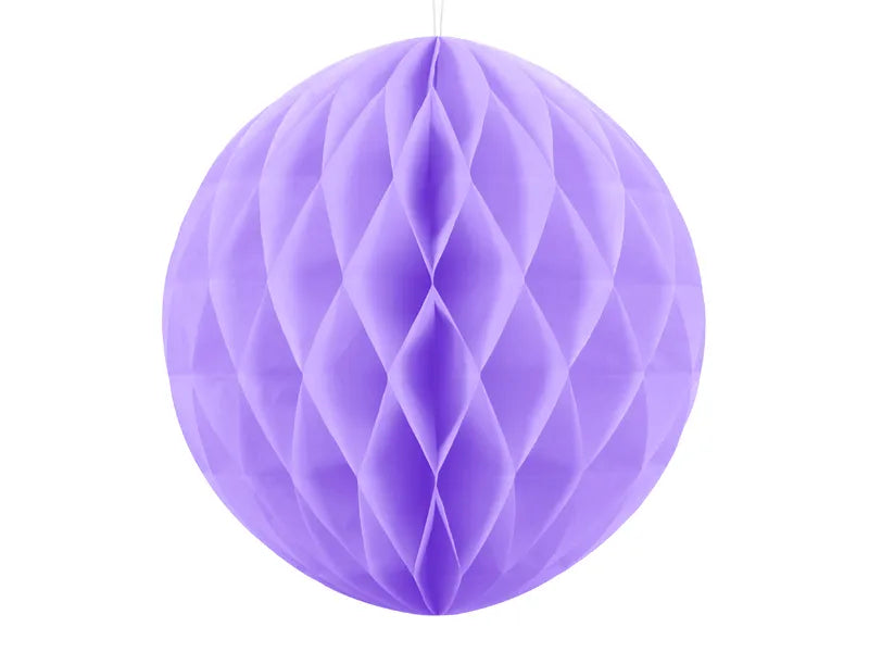 Wabenball, flieder, 40cm