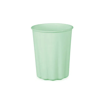 Türkisfarbene Plastikbecher 220ml 4 Stück