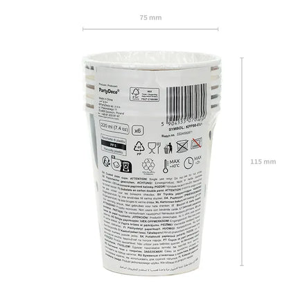 Hundebecher 220ml 6 Stück