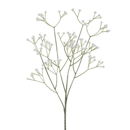Weiße Kunstblume Holunderblüte 62cm