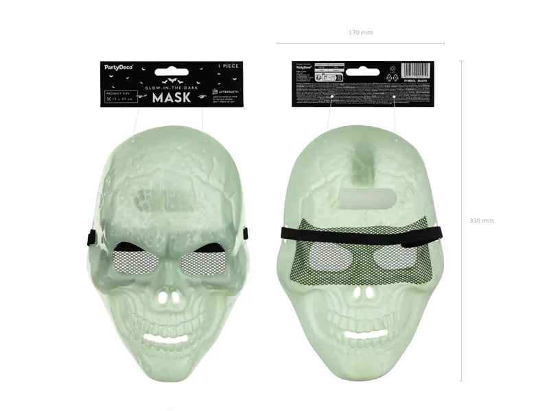 Halloween Maske Totenkopf Glow In The Dark