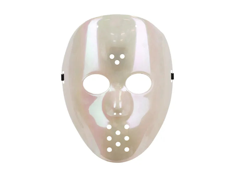 Hockeymaske, 20x24cm, weiß