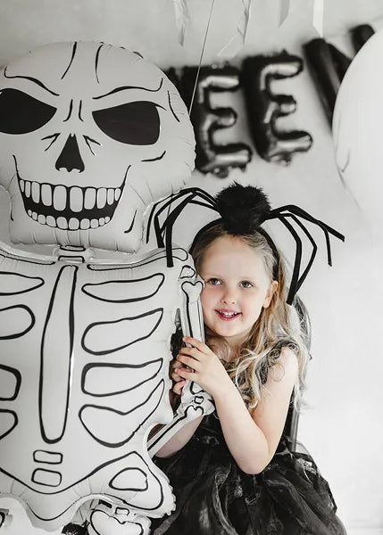 Halloween Haarband Schwarze Spinne