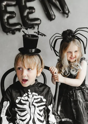 Halloween Haarband Schwarze Spinne