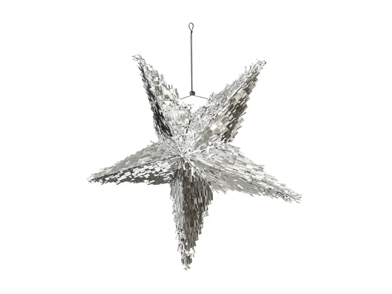 Stern Pinata Silber 68cm