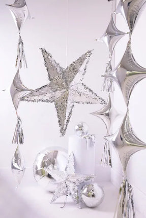 Stern Pinata Silber 68cm