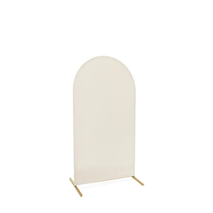 Hochzeit Ballonbogen Beige