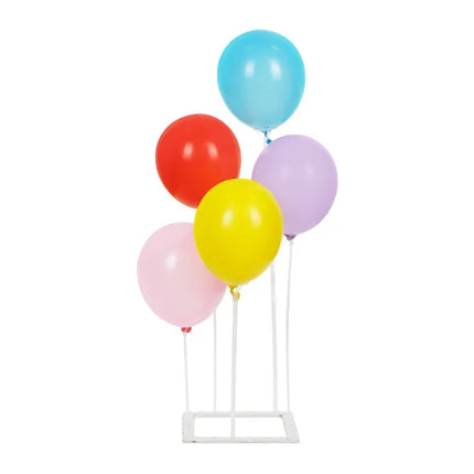 Weißer Ballonständer