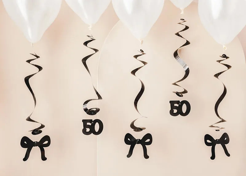 50 Jahre Hängende Dekoration 50cm 5Stück